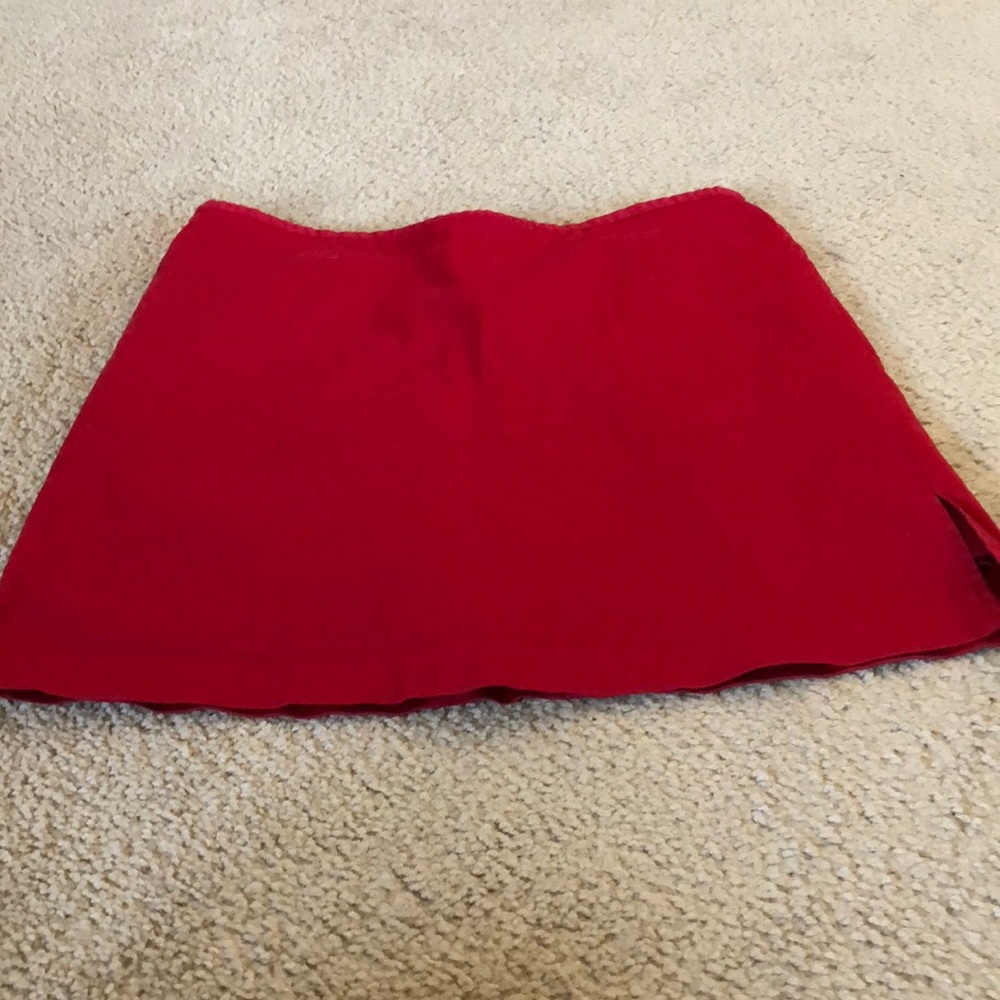 Red SKORT!!